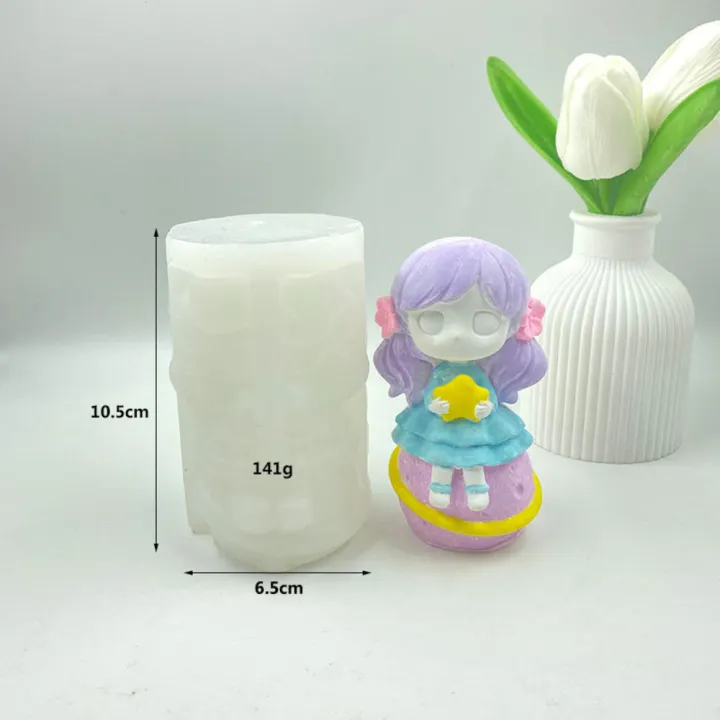 White%20Planet%20Prince%20Series%20Fragrant%20Food%20Grade%20Silicone%2011*6.5cm%20Silicone%20Mold%20Princess%20Girl%20for%20Home%20Decor%20Diy%20Crafts%20Candle%20Making%20Princess-Themed%20Parties%20Gifts%20For%20Girls%20-%20Image%208