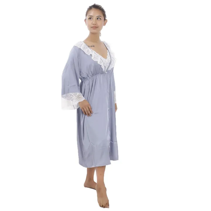 Silk%20Embroidery%20Full%20Sleevees%20Night%20Dress%20With%20Robe%20For%20Women%20-%20Ns21962000455%20-%20Image%204