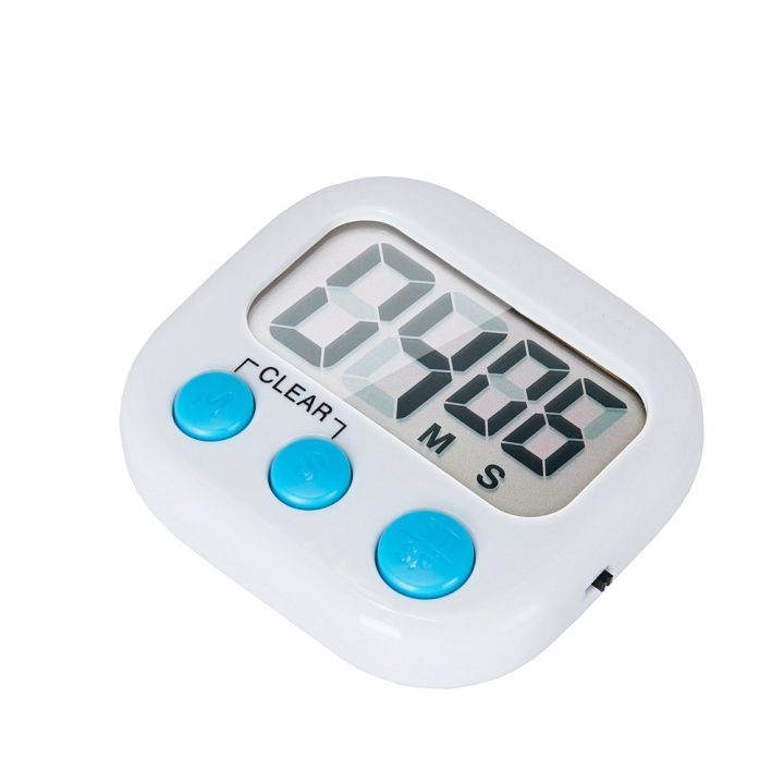 Small Digital Kitchen Timer - Magnetic Back, ON/Off Switch, Countdown/Count Up