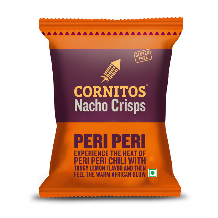 Cornitos Nachos Crisp Peri Peri 55Gm