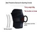 Knee Brace Compression Kneepad Sleeve Spring Support Sports Joint Protect Arthritis Patella Stabilizer Guard. 
