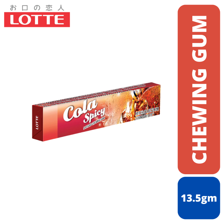 LOTTE%20Stick%20Gum%205Pc%20Cola%20Spicy%20Chewing%20Gum%20(13.5g)%20(Multipack)%20-%20Image%204