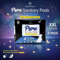 PURE Night Edition 320mm – Overnight Protection Sanitary Pads | 8 Pads | Anion Chip | Sumitomo SAP. 