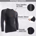 Compression Round Neck T.Shirt Inner Men Compression  (Black Full Sleeve). 