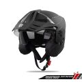 Steelbird SBH-23 GT Plus Half Face ISI Certified Helmet with Inner Sun Shield. 