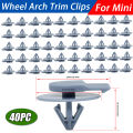 NEW 【Innovative design】Fastener Clips Wheel Arch Trim Clips Fasteners Car Plastic Rivets For Bmw Mini R50 R52 R53 R55 R56 R57 One Cooper S D Roadster. 