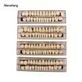 Wenefang 28 Teeth/set Resin Denture Teeth 3d Shade Guide Color Comparator Bargain price Mirror Dentistry Cold Light Teeth White Bleaching Dental Plate. 