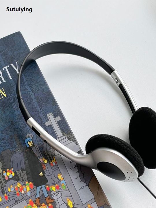 Sutuiying%20Retro%20classic%20headset%20plug-in%20headphones,%20wear%20photo%20jewelry%20Fifty%20percent%20discount%20headphones,%20sports%20e-book%20compact%20headset%20headset%20headphones%20-%20Image%202
