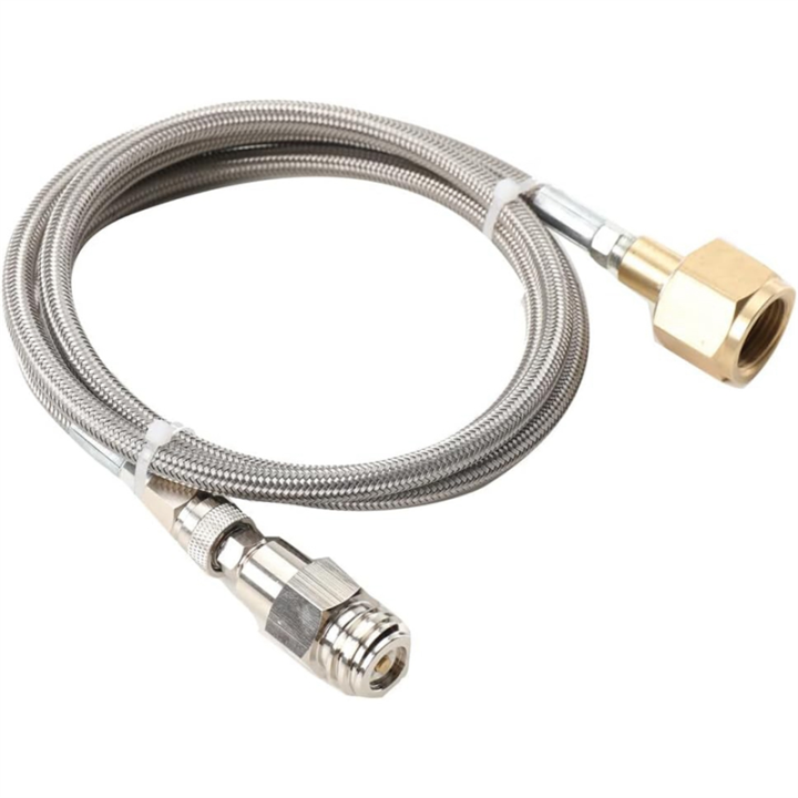 CO2 Adapter High Pressure Hose for Blue Home Water Carbonators CO2 Transfer 1.5 M Transfer Hose