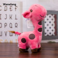 Wenefang 18cm Unisex Cute Gift Plush Giraffe Soft Toy Animal Dear Doll Sales promotion Baby Kid Child Christmas Birthday Happy Colorful Gifts. 