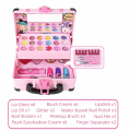 Simulation Pretend Play Lipstick Children's Makeup Toys Portable Makeup Box Children Cosmetic Beauty Set Birthday Gift Eye Shadow Kids Makeup Kit for Girls. 