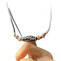 【Mega Sale】Tibetan Nine-eye Bead Necklace Female Niche Design Couple New Chinese Style Retro Woolen Accessories Men. 