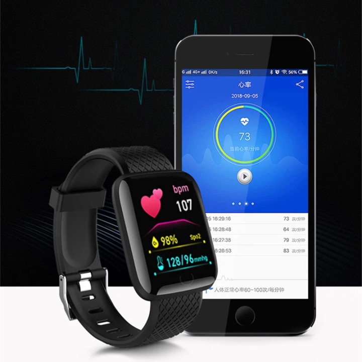Linman%20D13%20Budget%20Smart%20Watch%20for%20Both%20Men%20Women%20Heart%20Rate%20FiSales%20promotion%20tness%20Tracker%20Sport%20IP67%20Waterproof%20116%20Plus%20Smartwatch%20-%20Image%203