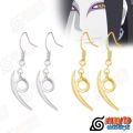 Ronin Merch Orochimaru Silver Earrings Naruto Anime. 