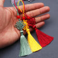 Cord Loop, Handmade Tassels Bookmarks Tassel Craft Floss Tassel for Jewelry Making DIY Craft Accessory Hand-Woven Beaded Tassel for Crafts, Handmade Bookmarks Pendant Tassel with. 