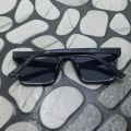 Rectangle Square Black Frame Sunglasses For Men & Women. 