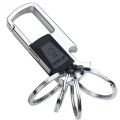 Multifunctional men's waist buckle push-pull switch car key chain multi-ring pendant anti-loss belt bottle opener consignment. 