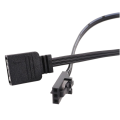 For 3PIN RGB to Standard ARGB 3-Pin 5V Adapter Connector RGB Cable for Fan/Hub/Lighting Node/Commander. 