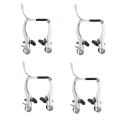 JAERBEE V Brake Front & Rear Caliper Tool Parts Set, Bicycle Accessories Aluminum Alloy Brake Cycling Equipment Bicycle Brake B. 