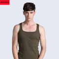 Men's Vest Pure Cotton Korean Style Hurdle Sports Vest Summer Sling Trendy Elastic Sweat Vest for Men Processing and Production. 