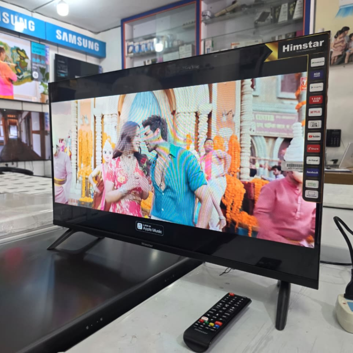 Himstar%2032%20Inch%20Full%20HD%20Smart%20LED%20TV%20=%20HT-32F2KSSK/EK%20%7C%20Wi-Fi%20&%20Bluetooth%20%7C%20Android%2014%20%20%7C%20Frameless%20Design%20%7C%20Boom%20Sound%20%7C%20A+%20Panel%20%20%7C%201%20Year%20Full%20+%202%20Years%20Service%20Warranty%20-%20Image%206