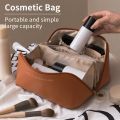 Wifu Travel and Makeup Bag Pouch PU Leather Cosmetic and Makeup Organizer. 