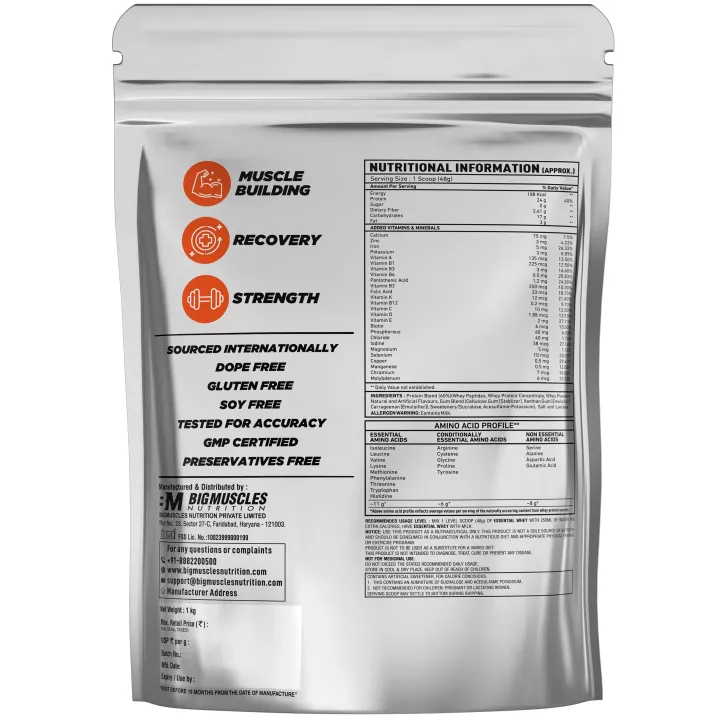 Bigmuscles%20Nutrition%20Essential%20Whey%20Protein%201Kg%20(48g%20Serving)%20Dutch%20Chocolate%20Flavor%20With%2024g%20Protein,%20Digestive%20Enzymes,%20Vitamin%20&%20Minerals%20-%20Image%202