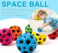 Space Balls Extreme High Bouncing Moon Ball - Super Bouncy Rubber Sensory Ball for Indoor & Outdoor Play, Iconic Pop Sound, Stress Relief Toy For Kids. 