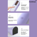 QianxiHigh Quality Portable Ultrasound Body Height Stadiometer Digital Ultrasonic Bargain price Height Measuring Device Handheld Height Measurement. 