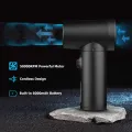 Geevorks 2-in-1 Dust Blower Air Pump Cordless Electric Air Duster with 4 Nozzles for Air Conditioner Computer Keyboard Cleaning. 