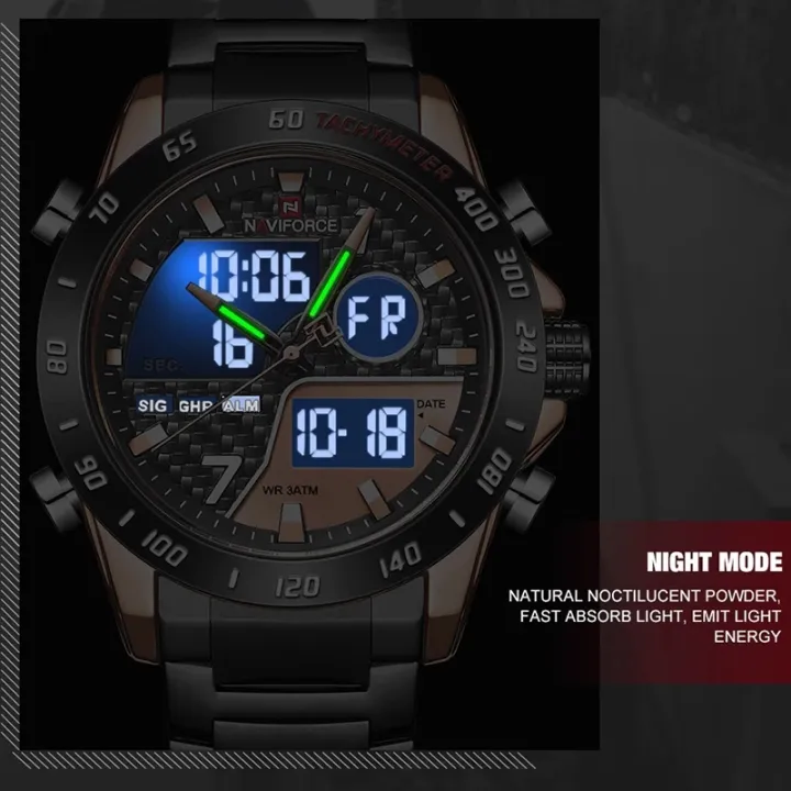 NAVIFORCE%20%20Nf9171%20Double%20Time%20Digital%20Analog%20Stainless%20Steel%20Waterproof%20Military%20Watch%20-%20Image%209