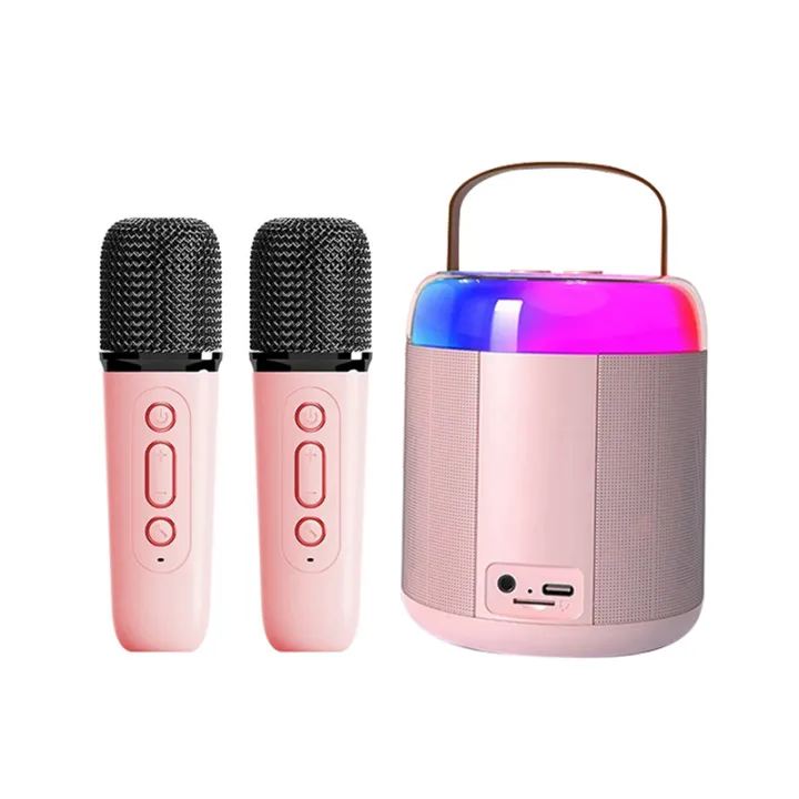 Portable%20Karaoke%20Machine%20Y2%20KTV%20Bluetooth%20System%20Wireless%20Dual%20Microphone%20High-Fidelity%20Stereo%20Sound%20Black%20-%20Image%202