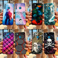 For Infinix S5 Lite Case X652 X652B X652C X6528 Fashion Marble Back Cover Silicone Phone Case For Infinx S5 S5lite Soft Fundas. 