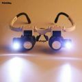 Difutagui Wenefang Sutuiying 2XLED Watch Jeweler Repair Magnifier Head-Mounted Headband Bargain Luxury price Adjustable New Magnifying Head Eye Glasses Loupe Lens 8X 15X 23X. 