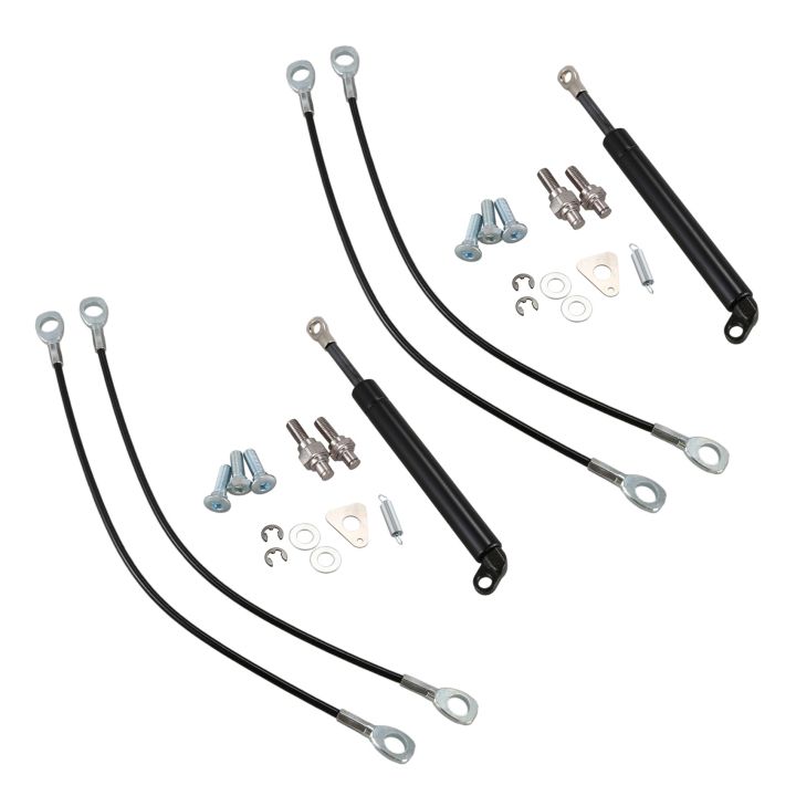 fasdaga 2X New Rear Gate Strut Shock for Dmax 2012+ 2015+ Stainless Steel Gas Easy for D-Max