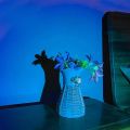 Beautiful LED USB Sunset Lamp Night Light Projector Birthday Party Decoration Portable Atmosphere Lights for Bedroom Living Room Wall Photography. 