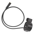 Durable 130X Thumb Throttle 3 Pin Female Plug Waterproof Connector Electric Bike Throttle ABS Thumb Throttle Accelerato for BAFANG BBSHD/BBS01/BBS02 Electric Bicycle Conversion. 
