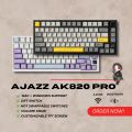 Ajazz AK820 Pro Wireless Mechanical Keyboard. 