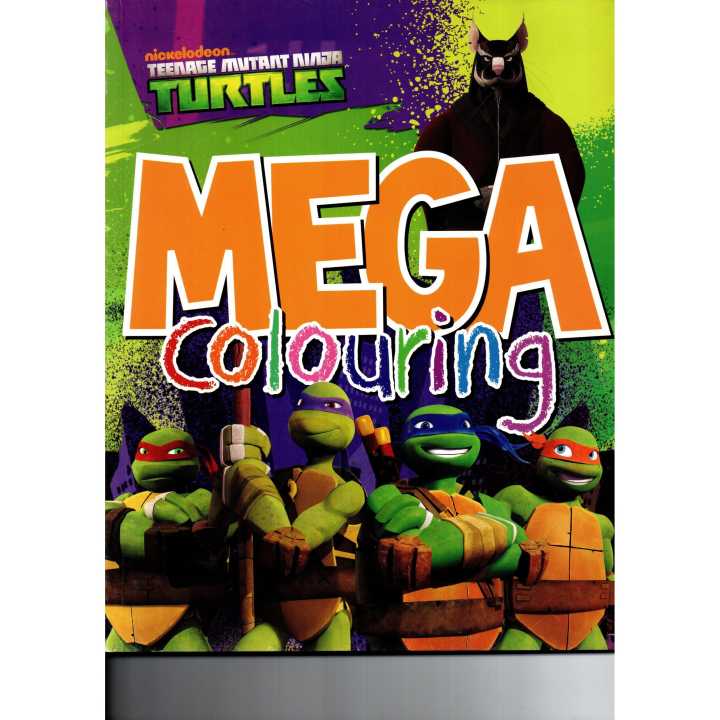 Teenage Mutant Ninja Turtles: Mega Colouring Book | Daraz.com.np