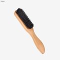 Sutuiying Professional Boar Bristle Bamboo Men's Beard Styling Brush Barber Original Comb Beard Brush Soft Hair Cleaning Brush Broken Hair Beard. 