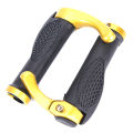 Carbon Handlebar Cycling Mountain Bike Lock-on Handlebar Cover Handle Bar End ZHIXING. 