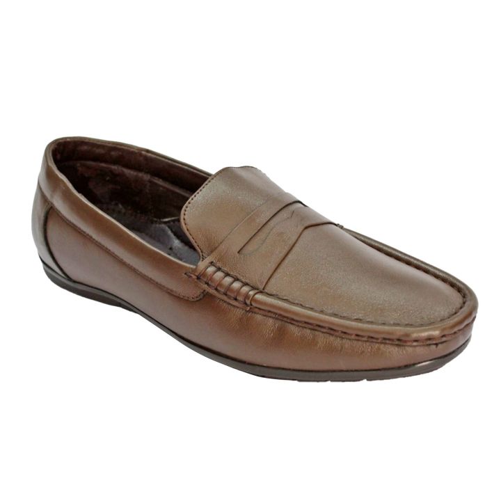 Black Horse Loafer Shoes For Men