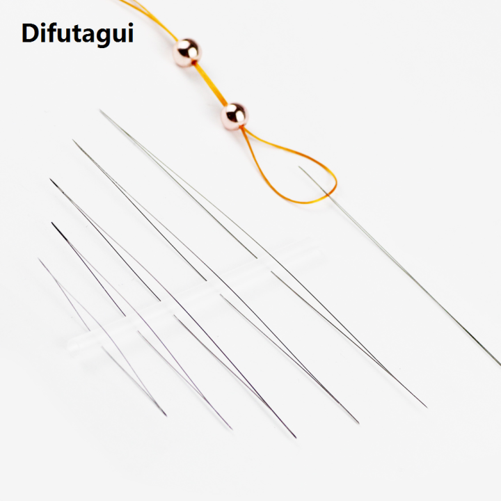 Difutagui%202025%20New%205PCS/lot%20Big%20Eye%20Curved%20Open%20Stainless%20Steel%20Beading%20Needles%20for%20beads%20pearls%20Threading%20String%20Cord%20Jewelry%20Making%20Tools%20Pins%20-%20Image%204