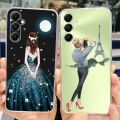 For Samsung Galaxy A05s Case A057 SM-A057F Clear Cover Fashion Flower Silicone Phone Case For Samsung A05s 2023 A 05S Soft Coque. 