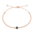 SILARA Circle Photo Bracelet Projection Bracelets Personalized Custom Photo Bracelet With Couple Memorial Jewelry Gift For WoWomen Women. 