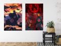 Anime Big Poster for Room Wall or Frame 5pcs. 