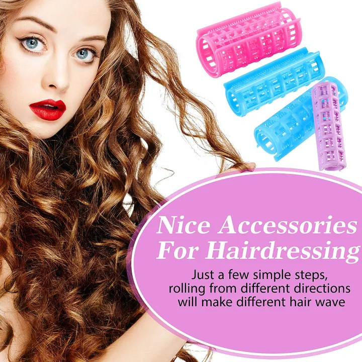 Spunky%20Addons%2010Pcs%20Plastic%20Hair%20Rollers%20Self%20Grip%20Rollers%20Hair%20dressing%20Curlers%20-%20Image%202