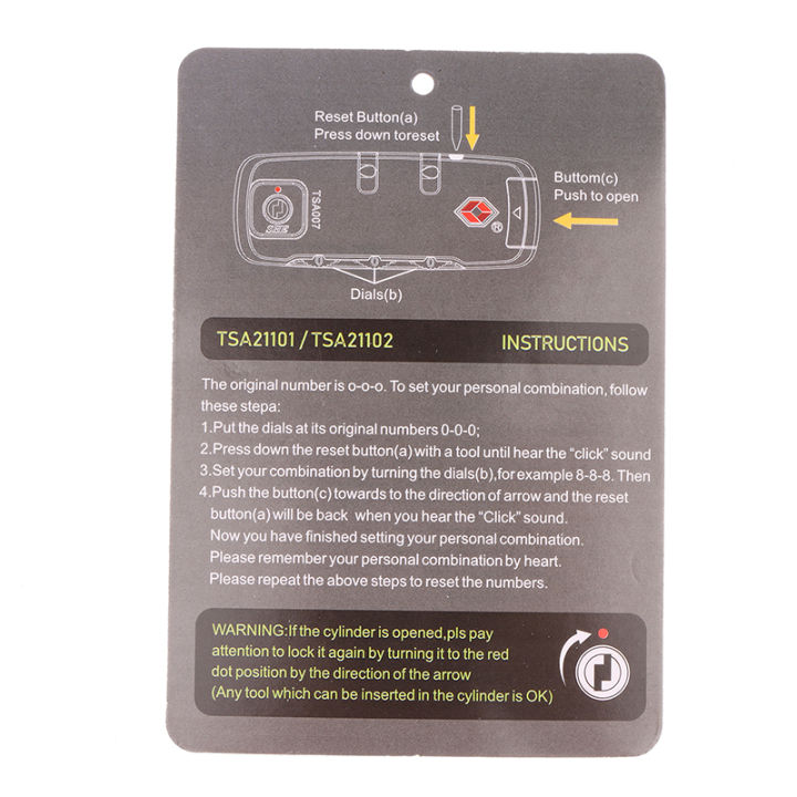 Security%20Fixed%20Lock%20Cupboard%20Cabinet%20Locker%20Padlock%20For%20TSA%203%20Digit%20Password%20Combination%20Travel%20Bag%20Suitcase%20Luggage%20Accessories%20DUJU%20-%20Image%205