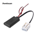 Aweisuan 【LoLular design】1pc Car Bluetooth Module Aux-In Audio For Bmw E60 04-10 E63 E64 E61 Mini Navi Radio Stereo Aux Cable Adapter Wireless Audio. 