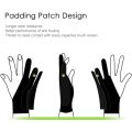 5 Pack Artist Gloves for Tablet Digital Drawing Glove Two Fingers (M). 